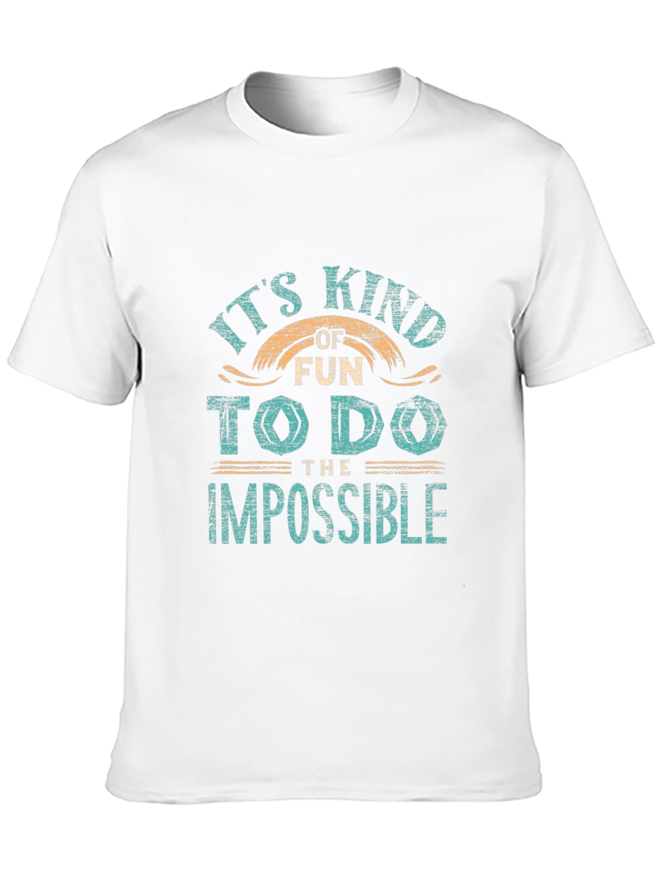 Impossible Fun Graphic Tee - Soft Cotton Casual Wear