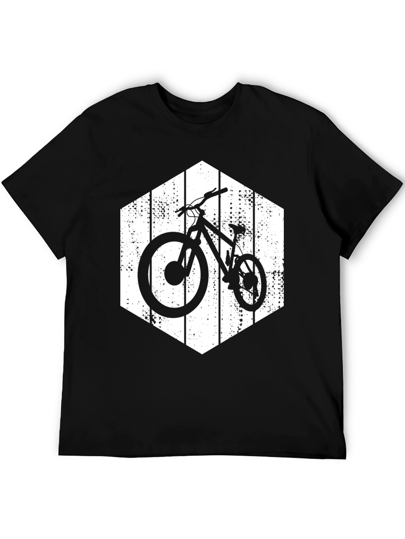 Mountain Biking Hex T-Shirt - Cool Biker Tee