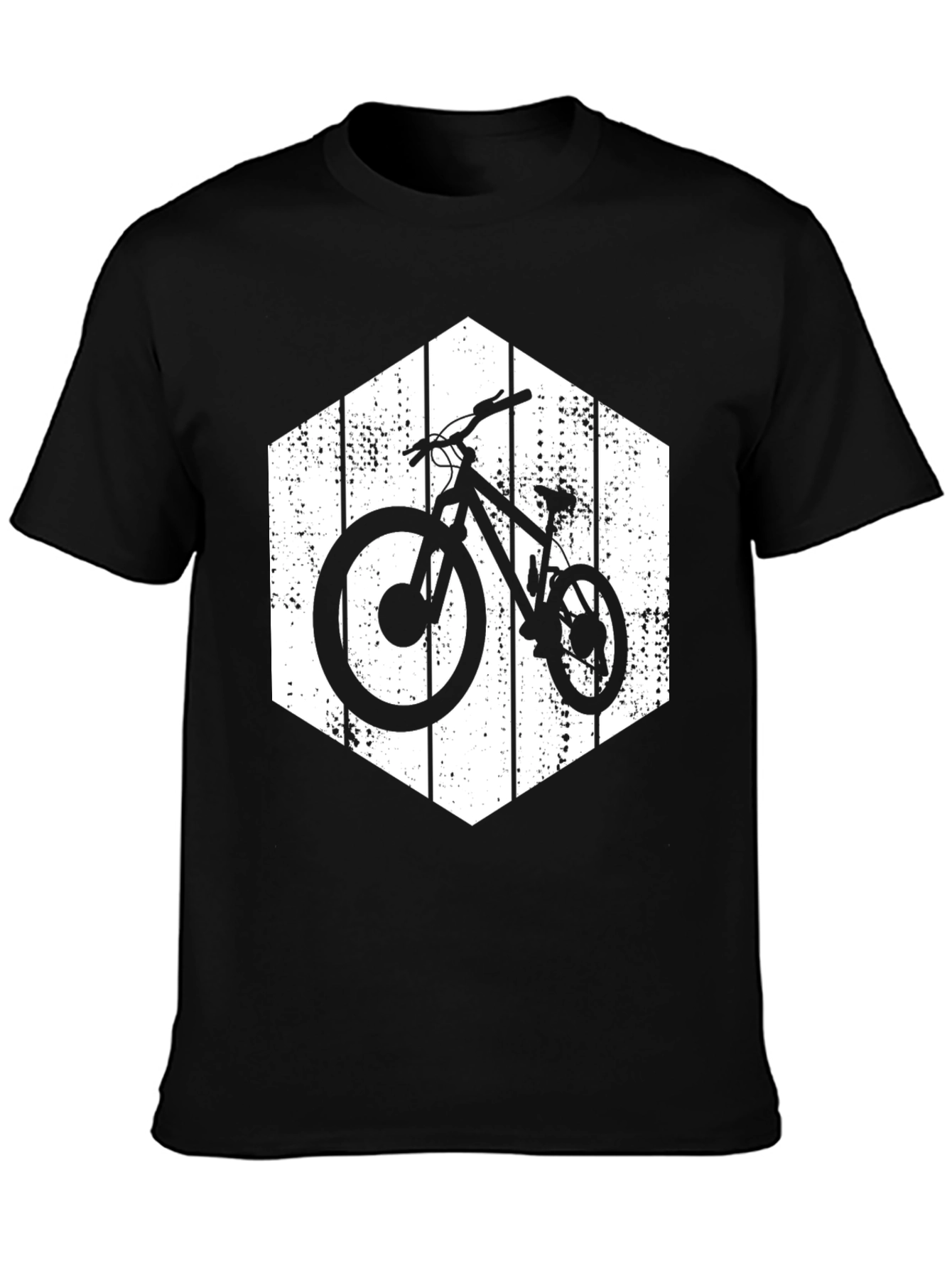 Mountain Biking Hex T-Shirt - Cool Biker Tee