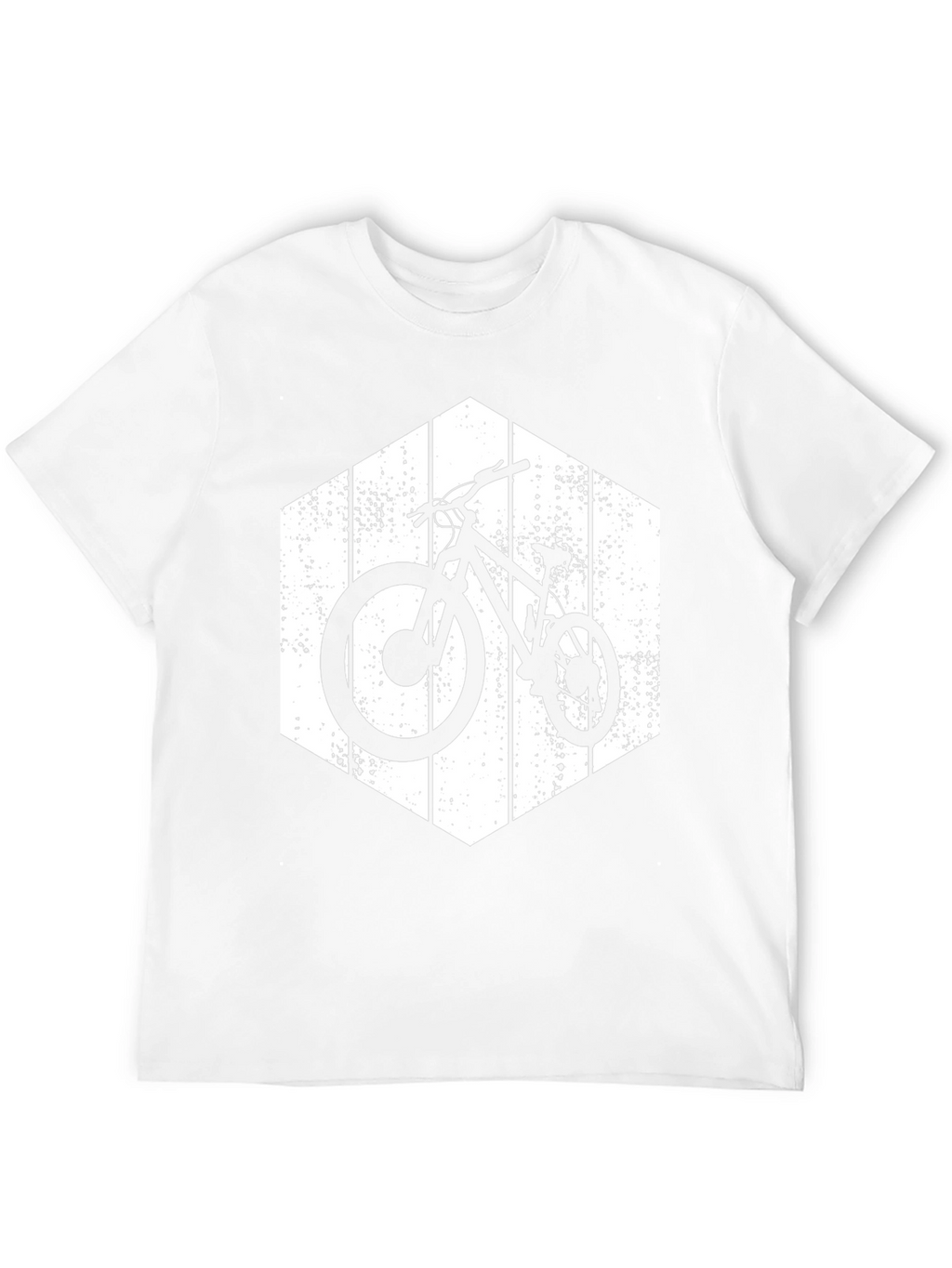 Mountain Biking Hex T-Shirt - Cool Biker Tee
