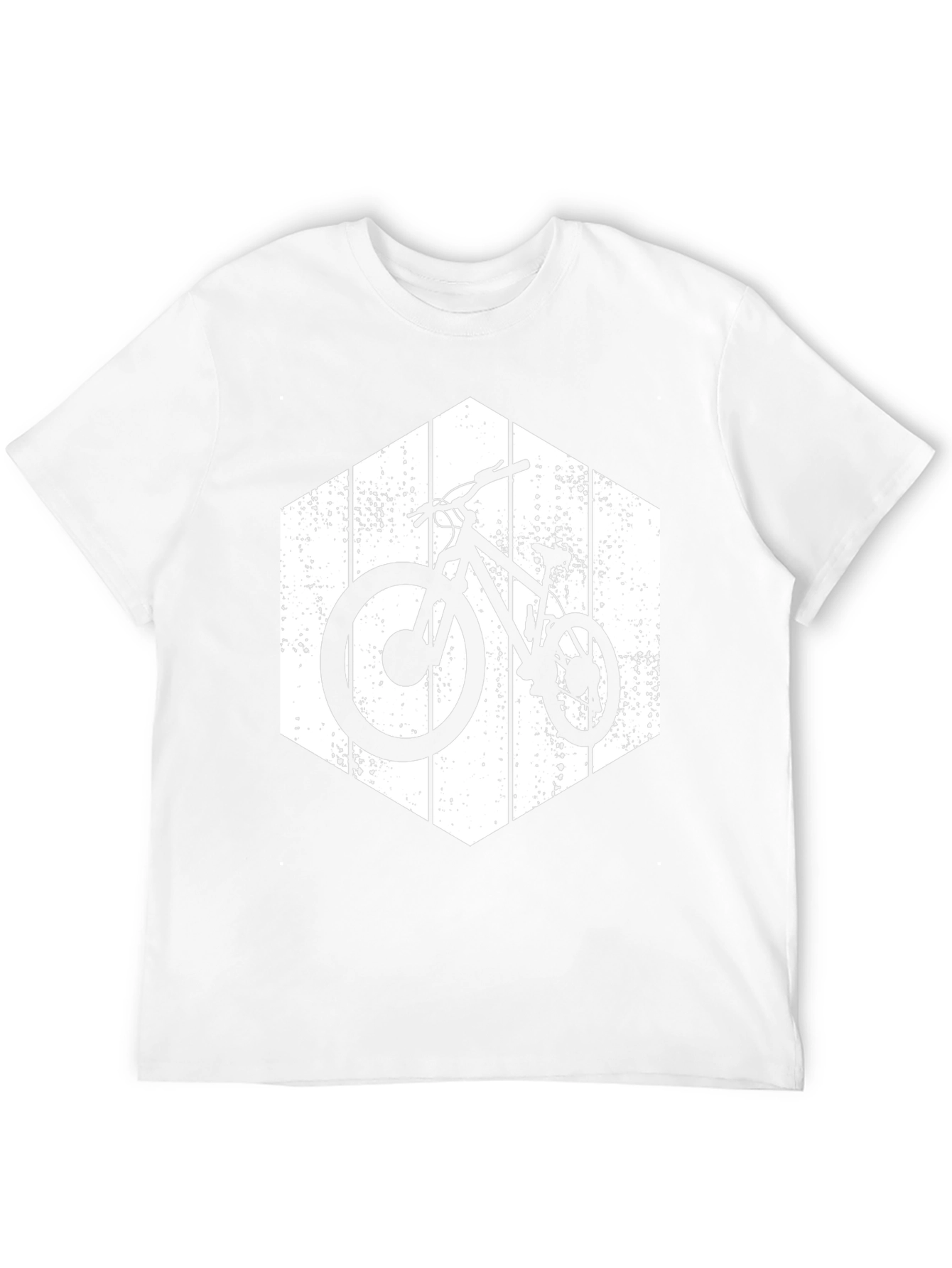 Mountain Biking Hex T-Shirt - Cool Biker Tee