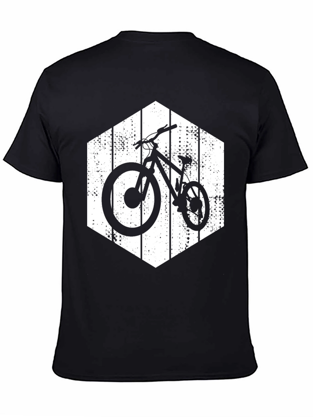 Mountain Biking Hex T-Shirt - Cool Biker Tee