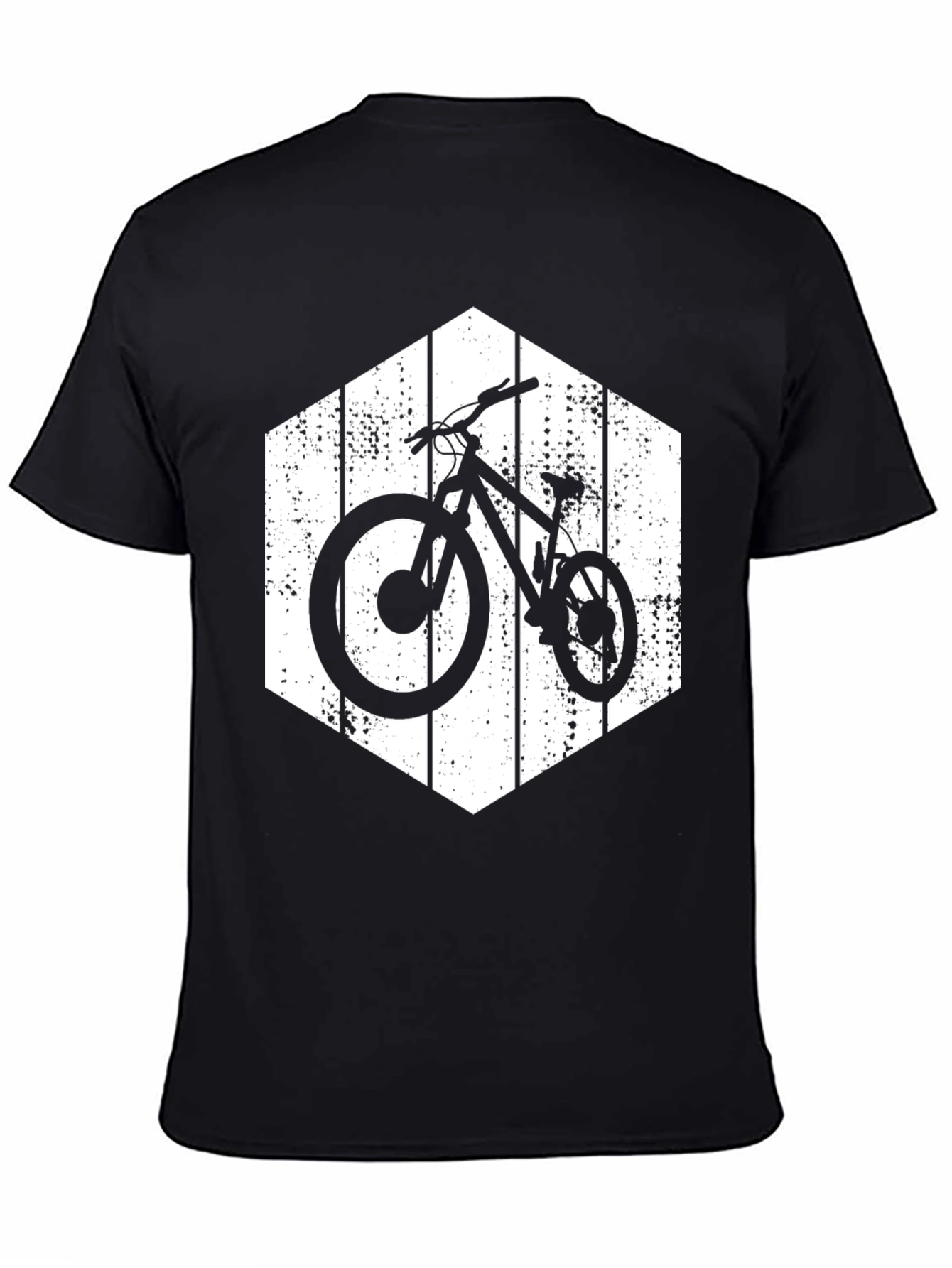 Mountain Biking Hex T-Shirt - Cool Biker Tee