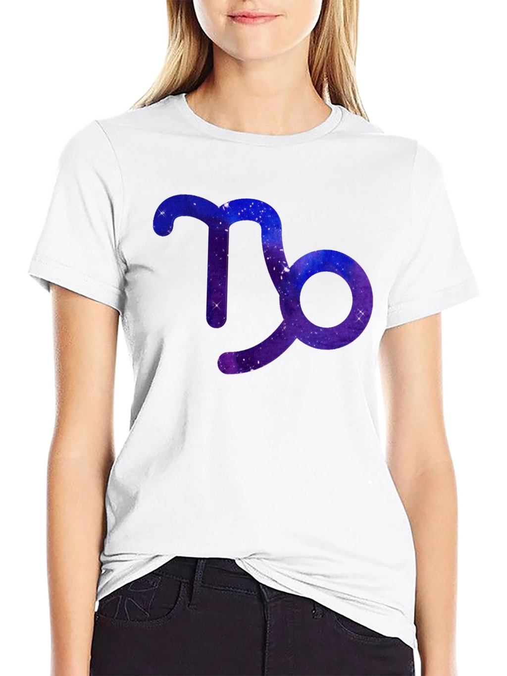 Capricorn Zodiac Galaxy T-Shirt