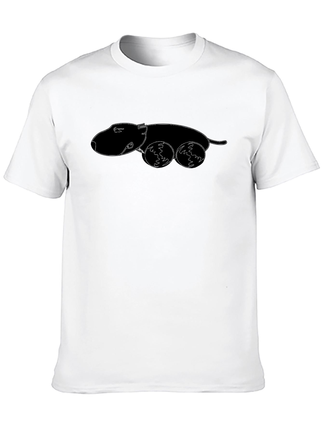 Minimalist Dog T-Shirt – Clean Dog Lover Graphic Tee