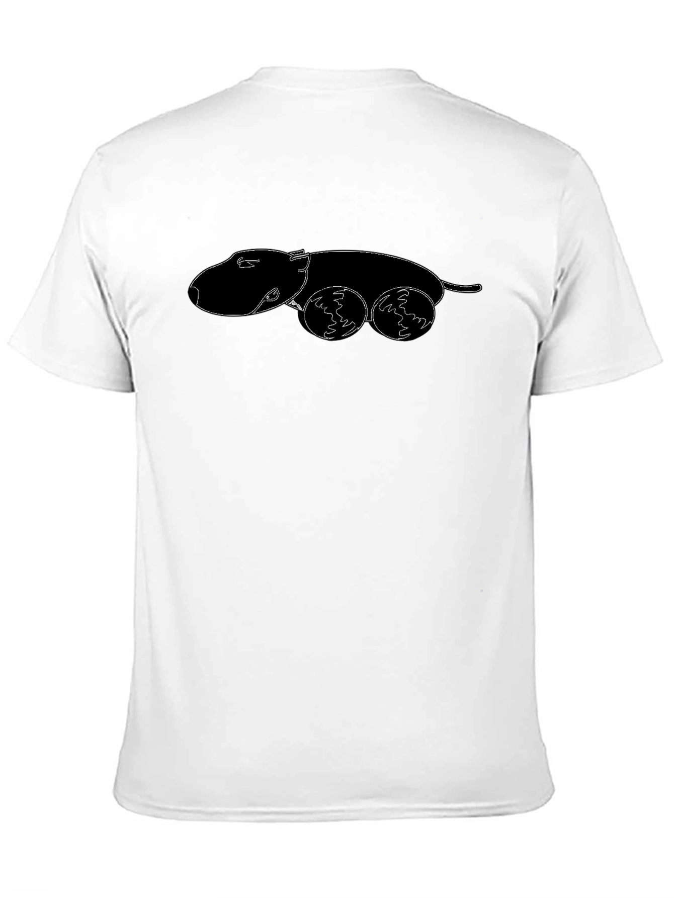 Minimalist Dog T-Shirt – Clean Dog Lover Graphic Tee