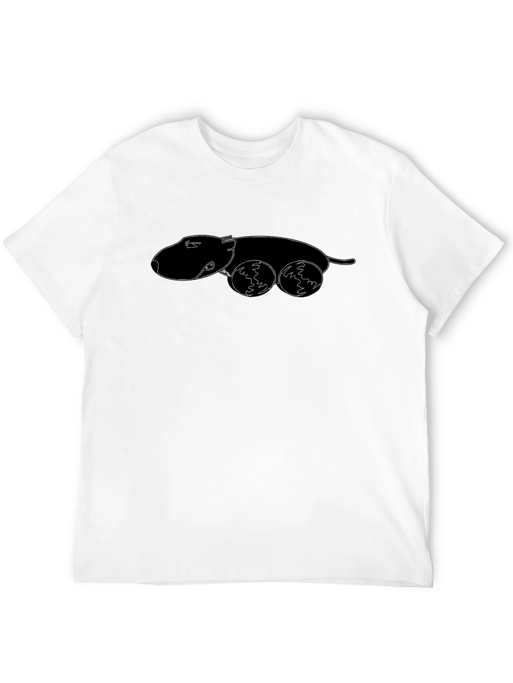 Minimalist Dog T-Shirt – Clean Dog Lover Graphic Tee