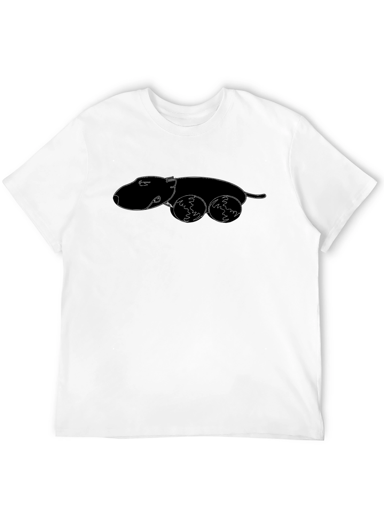 Minimalist Dog T-Shirt – Clean Dog Lover Graphic Tee