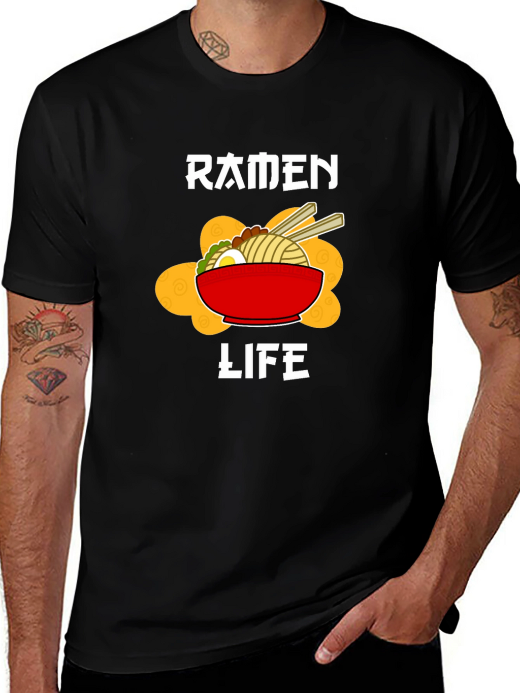 Ramen Life Graphic Tee - Casual Comfort