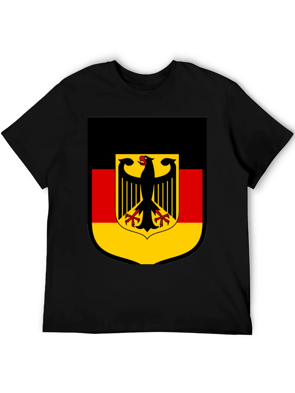 German Flag Shield Graphic T-Shirt