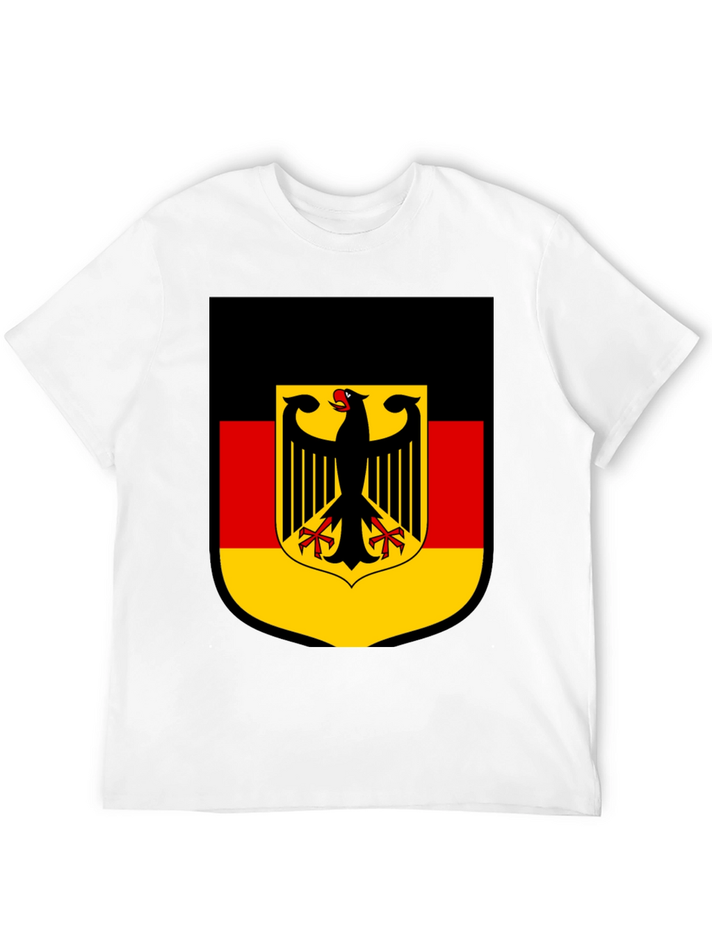 German Flag Shield Graphic T-Shirt