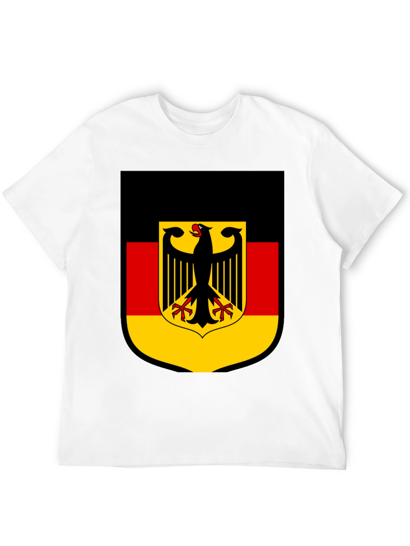 German Flag Shield Graphic T-Shirt