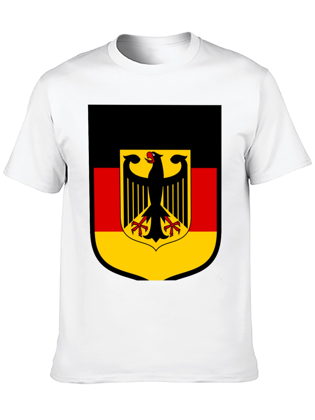 German Flag Shield Graphic T-Shirt