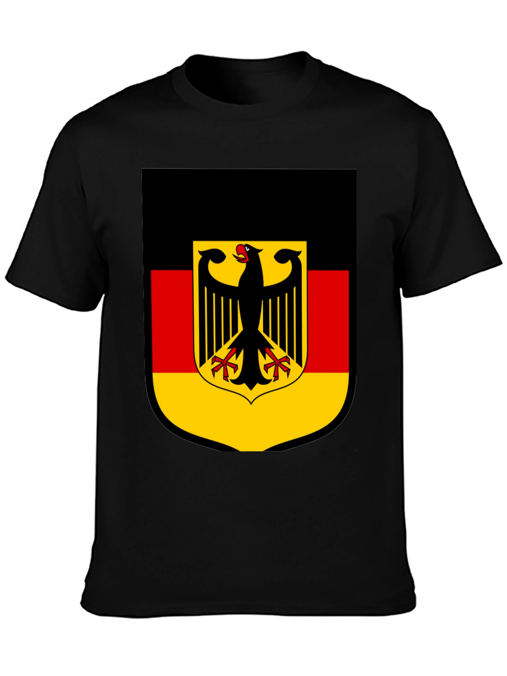 German Flag Shield Graphic T-Shirt