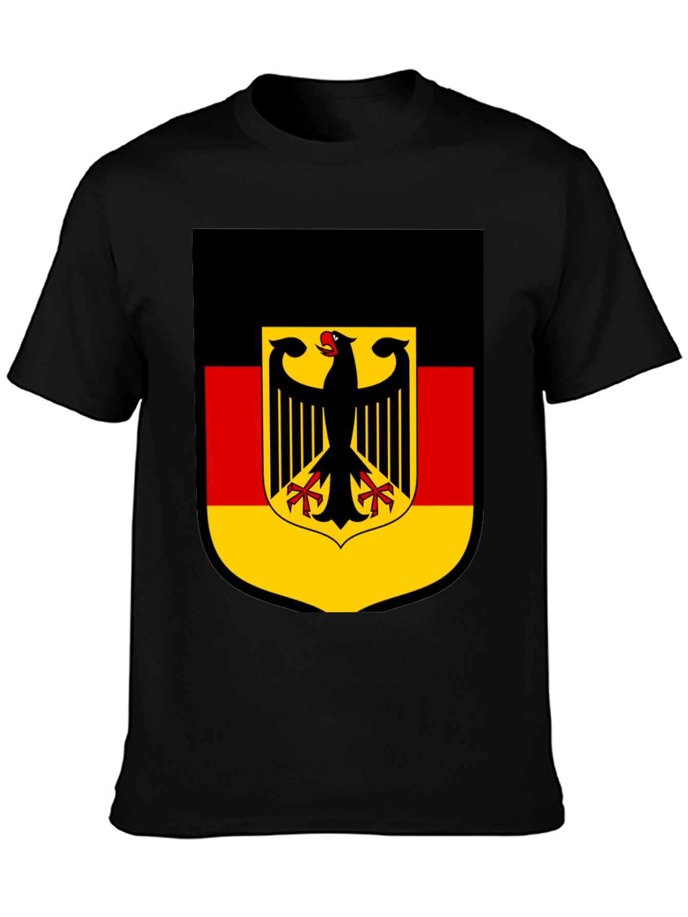 German Flag Shield Graphic T-Shirt