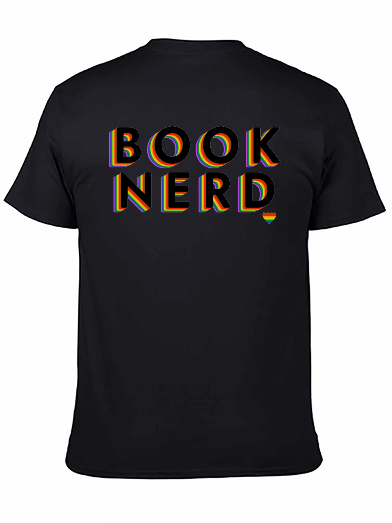 Rainbow Book Nerd T-Shirt