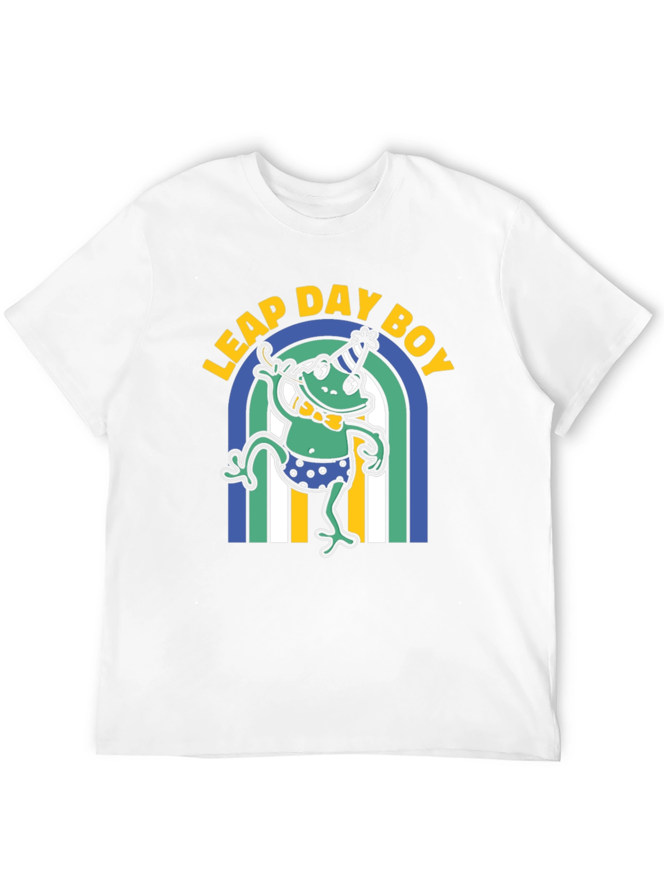 Leap Day Boy T-Shirt - Novelty Frog Tee