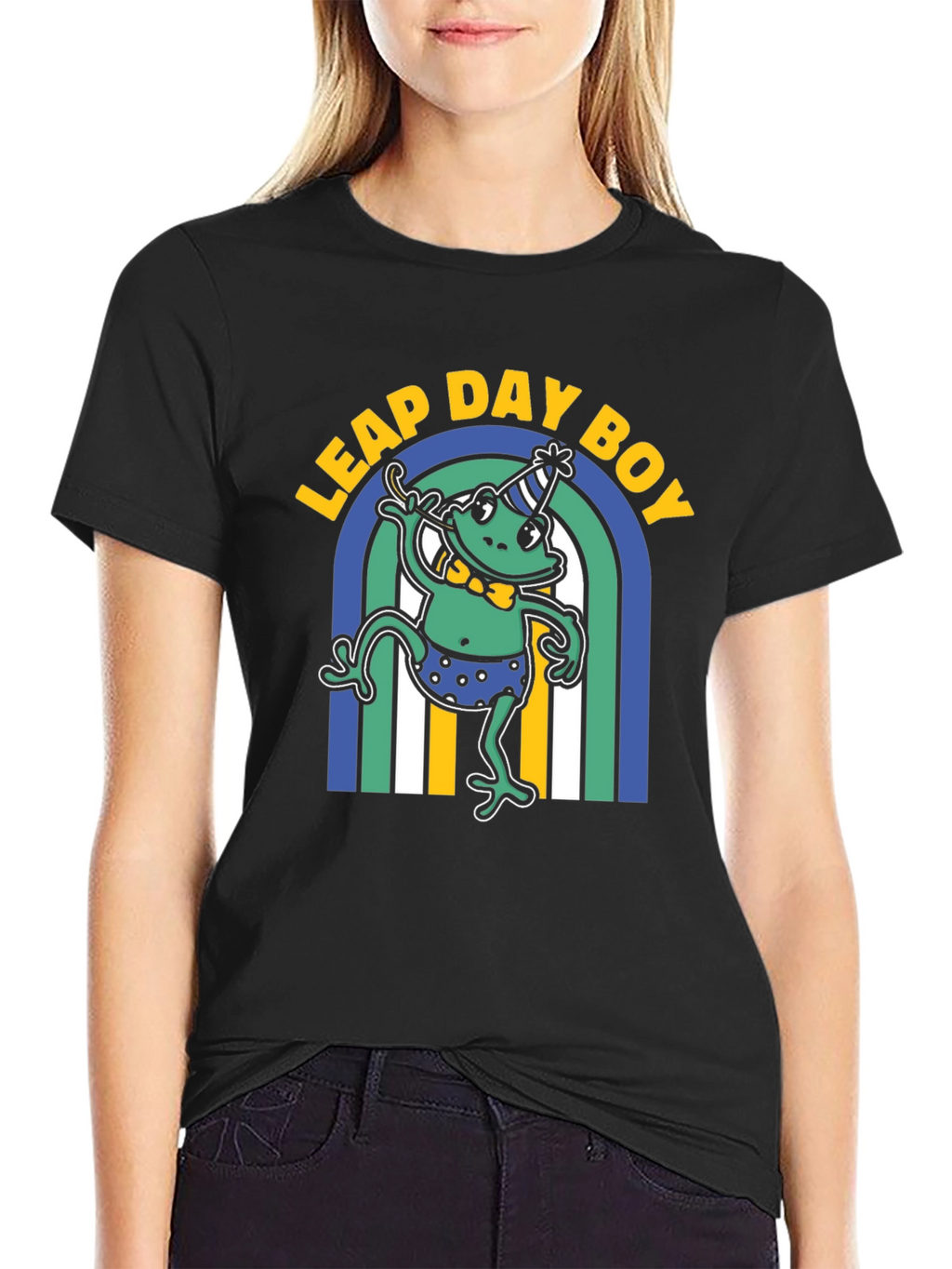 Leap Day Boy T-Shirt - Novelty Frog Tee