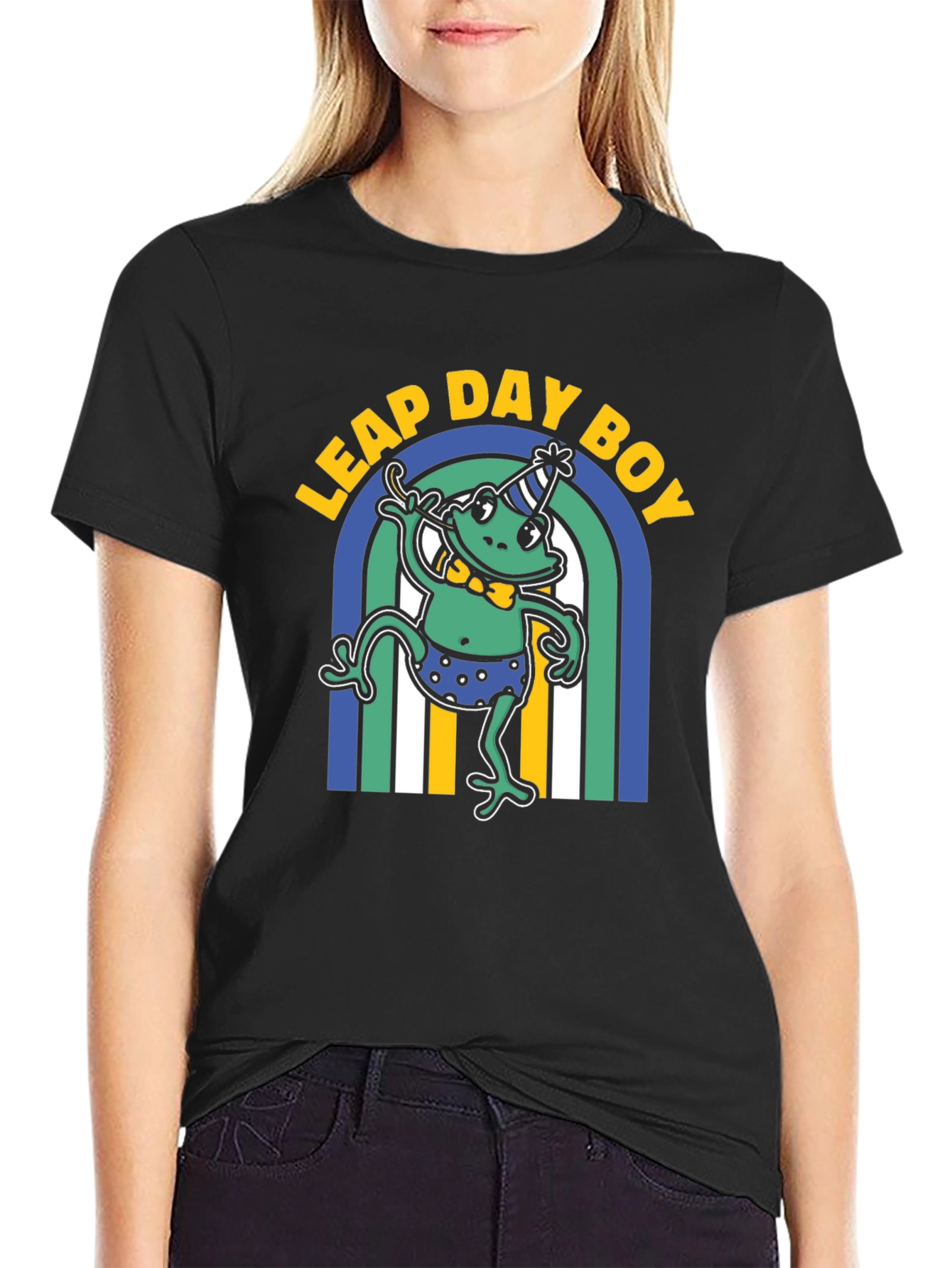 Leap Day Boy T-Shirt - Novelty Frog Tee