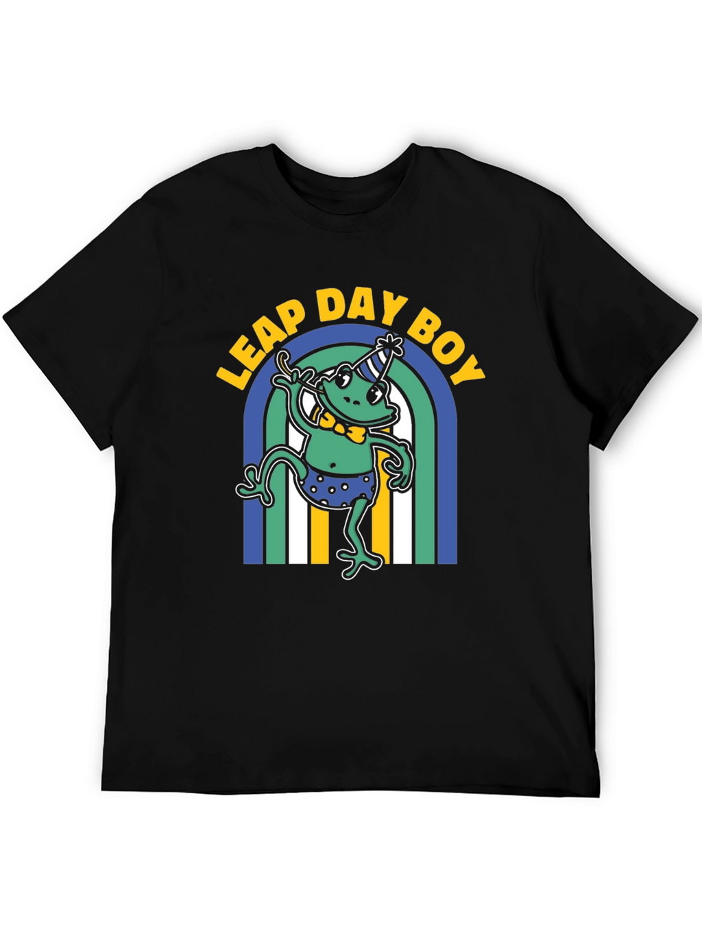 Leap Day Boy T-Shirt - Novelty Frog Tee