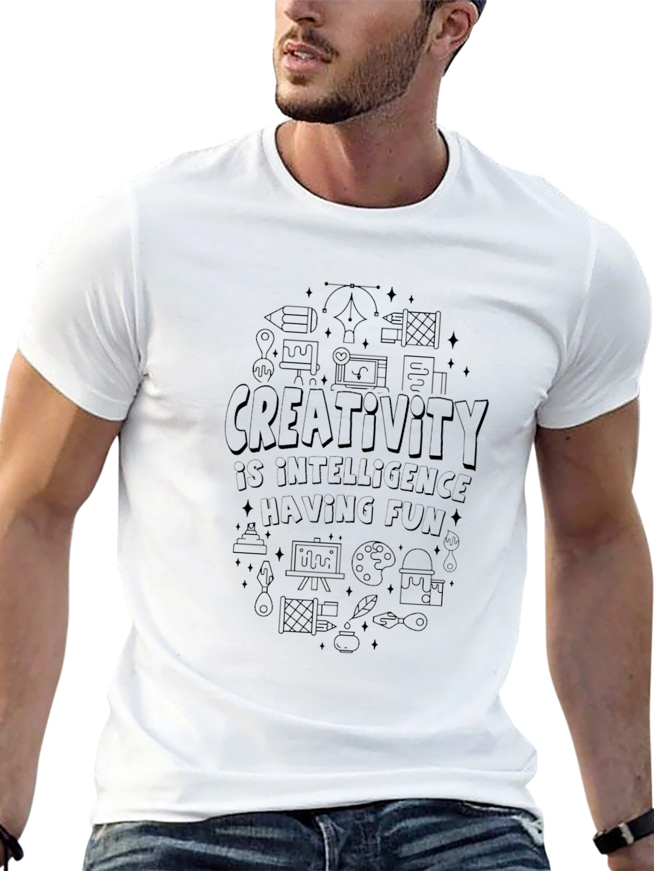 Creativity Intelligence Fun Graphic Tee