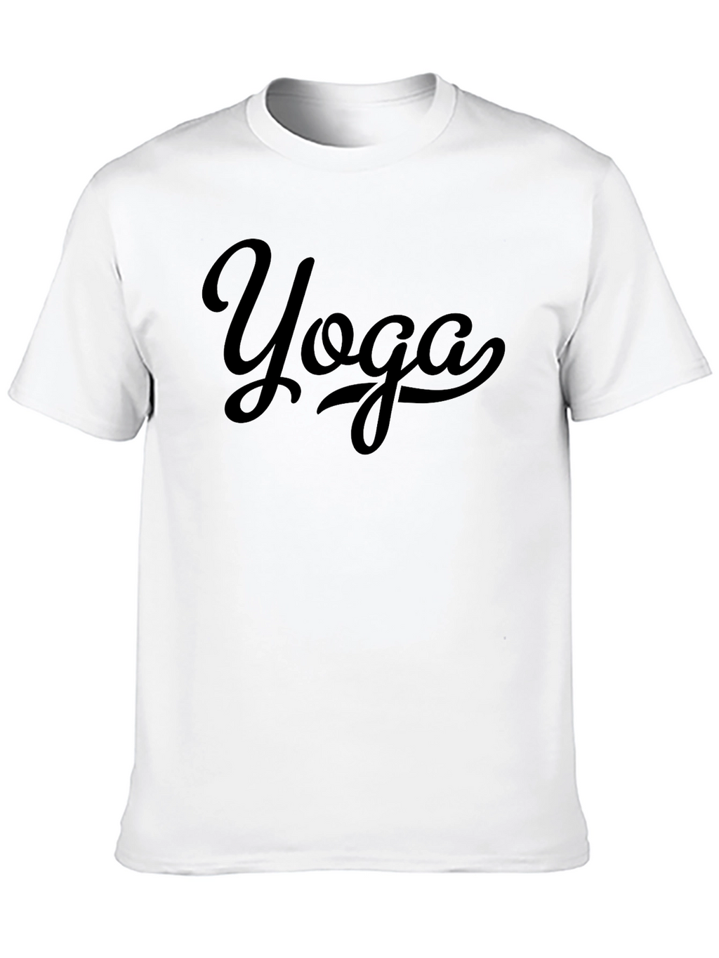 Yoga Graphic Tee - Soft Cotton Casual Shirt