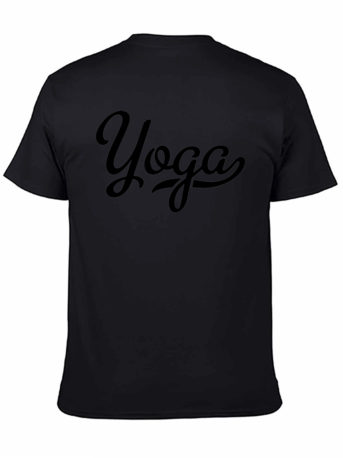 Yoga Graphic Tee - Soft Cotton Casual Shirt