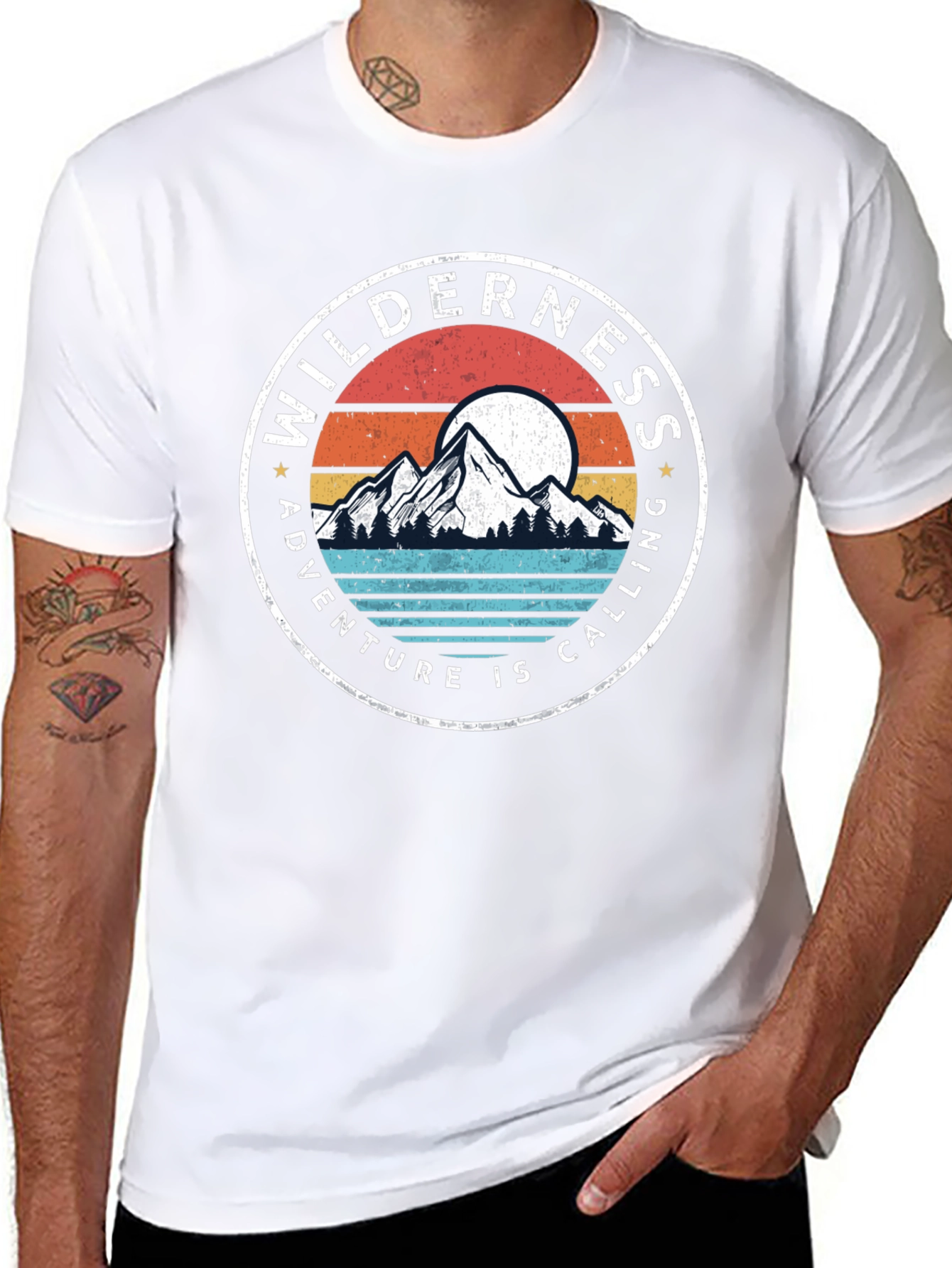 Wilderness Adventure Calling Graphic Tee