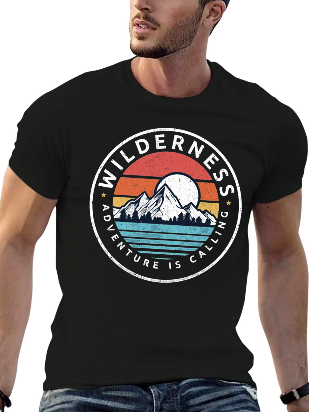 Wilderness Adventure Calling Graphic Tee