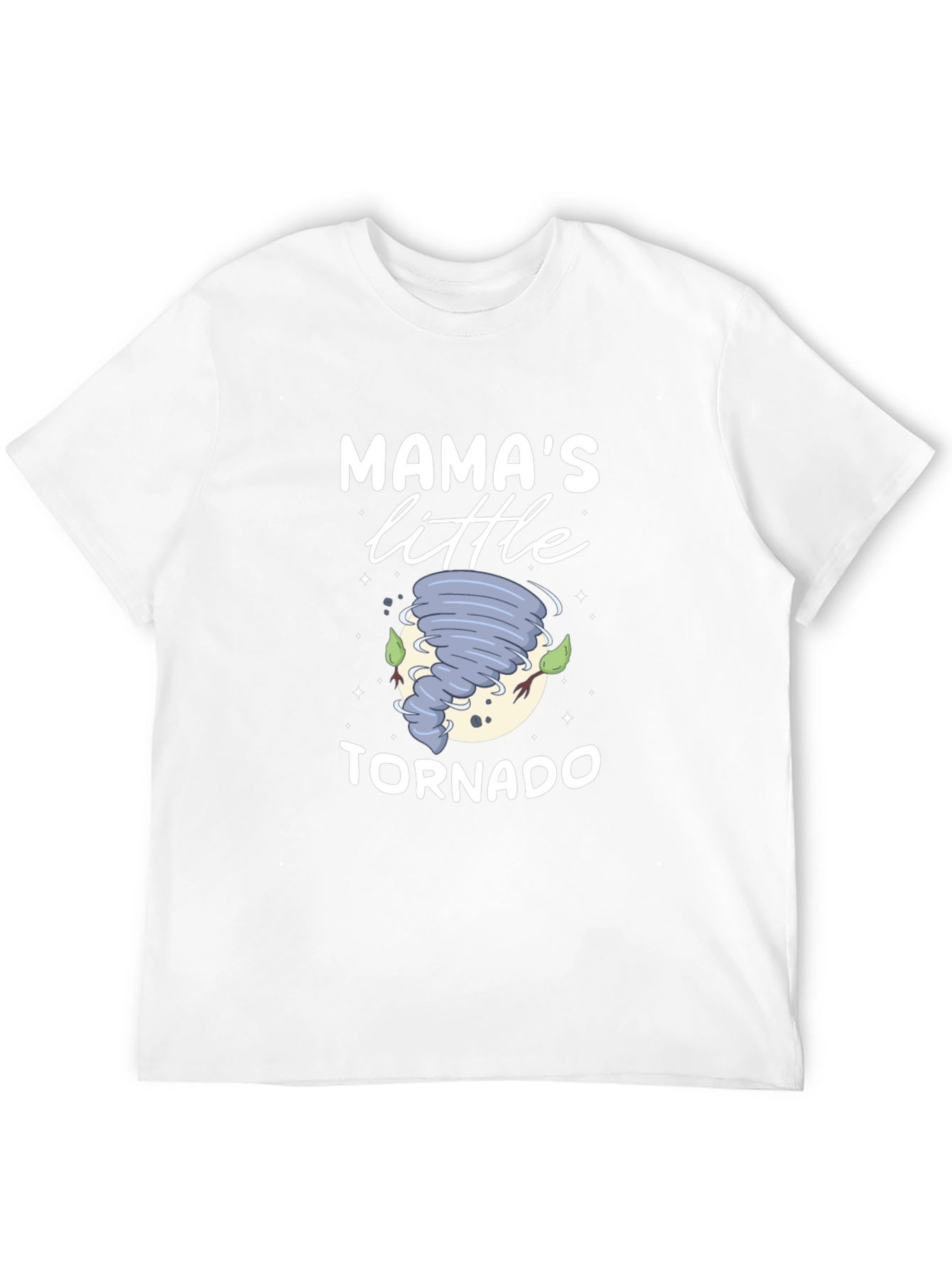 Mamas Little Tornado Black T-Shirt
