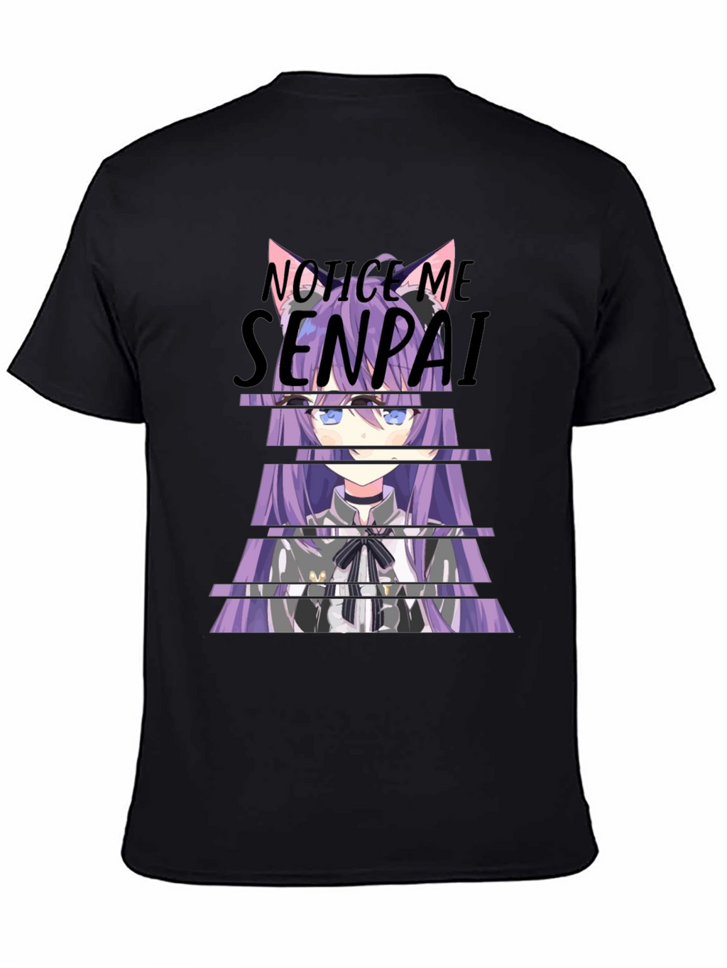 Notice Me Senpai Anime Graphic T-Shirt