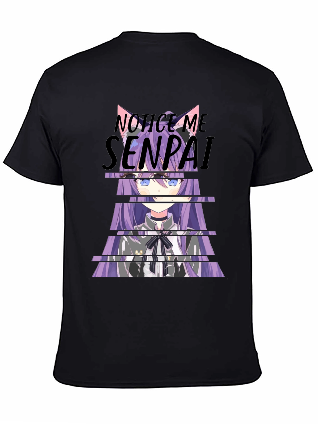 Notice Me Senpai Anime Graphic T-Shirt