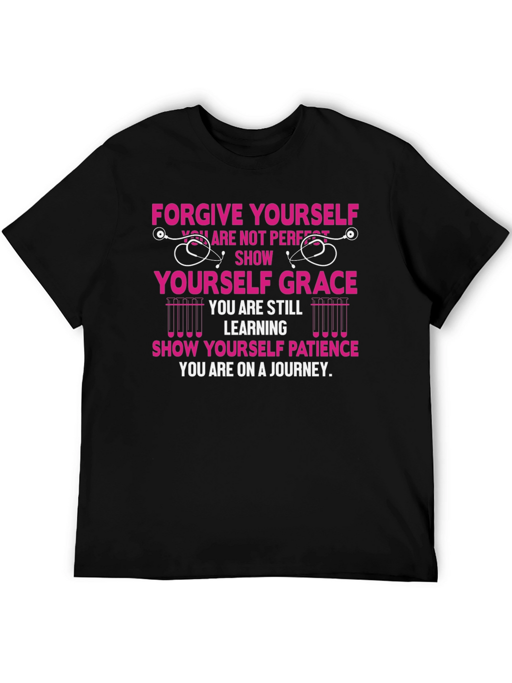 Forgive Yourself Graphic T-Shirt - Inspirational Tee