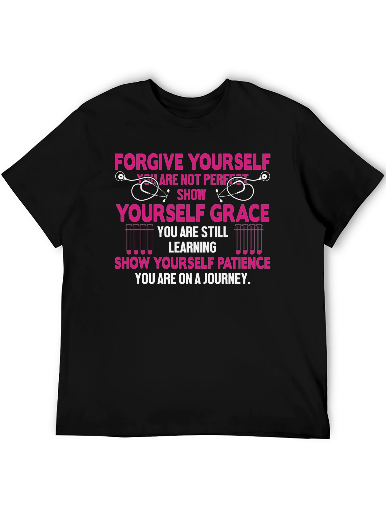 Forgive Yourself Graphic T-Shirt - Inspirational Tee