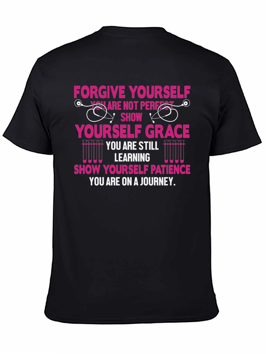 Forgive Yourself Graphic T-Shirt - Inspirational Tee