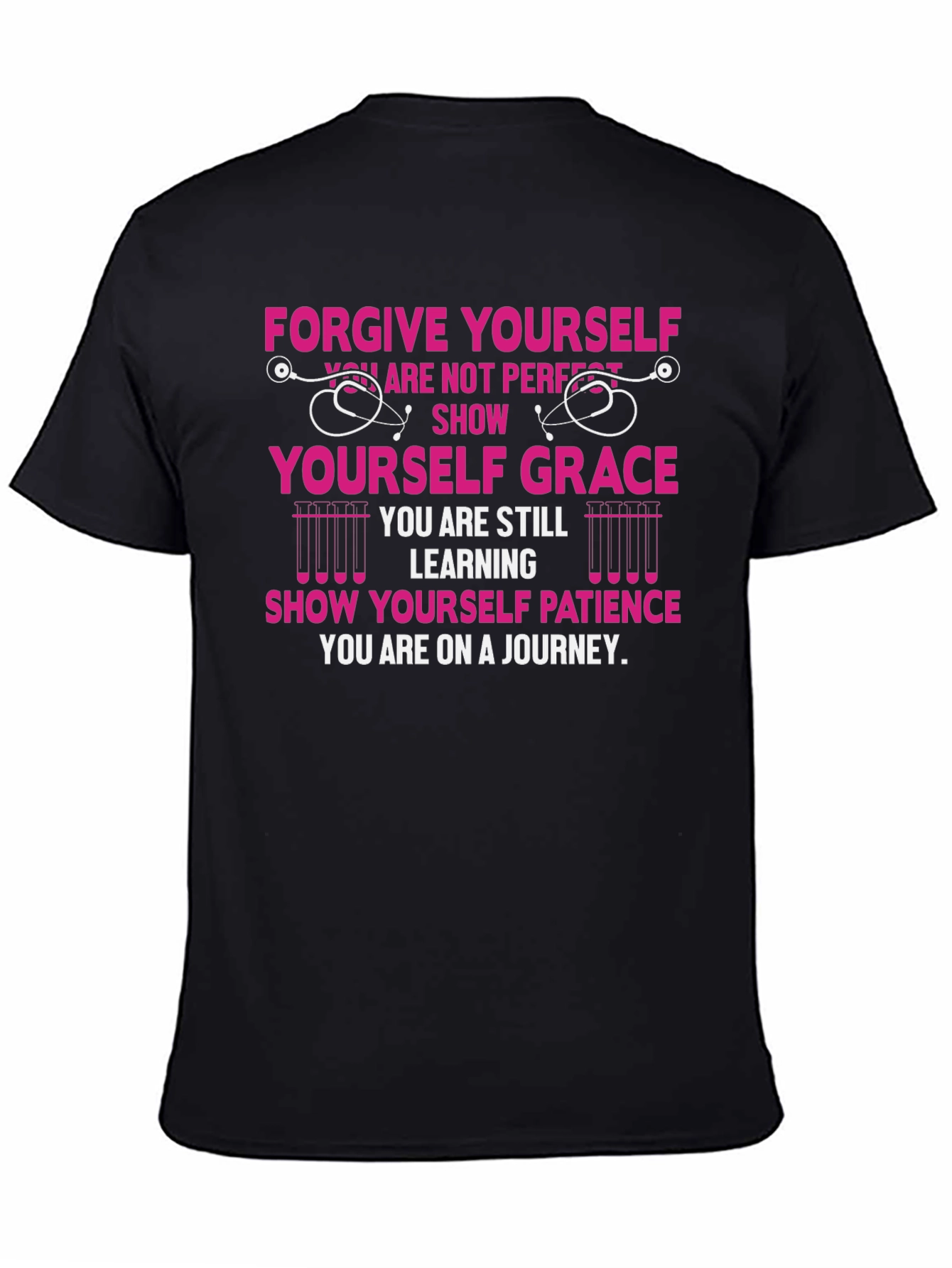 Forgive Yourself Graphic T-Shirt - Inspirational Tee