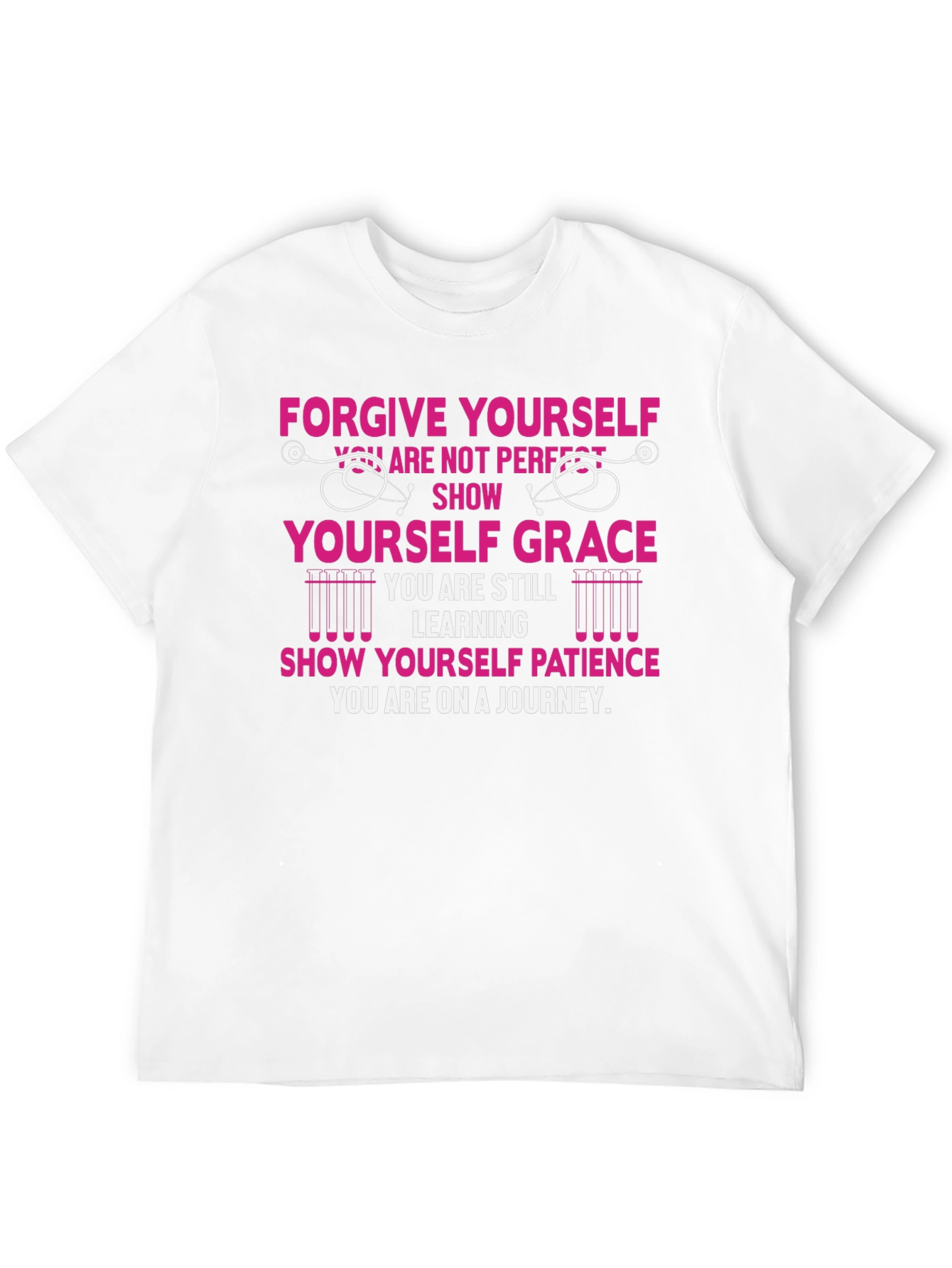 Forgive Yourself Graphic T-Shirt - Inspirational Tee