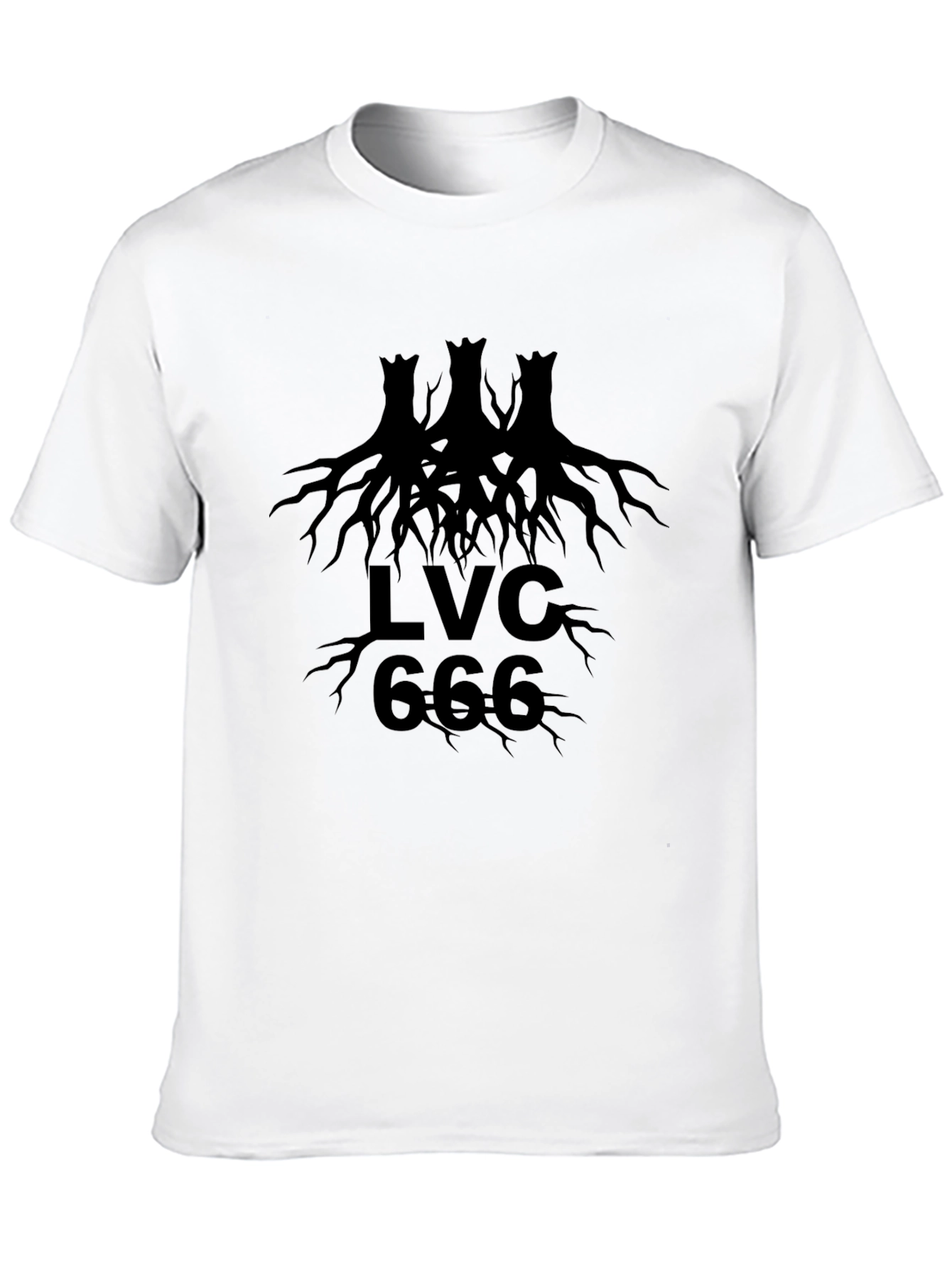 LVC 666 Black Graphic Tee