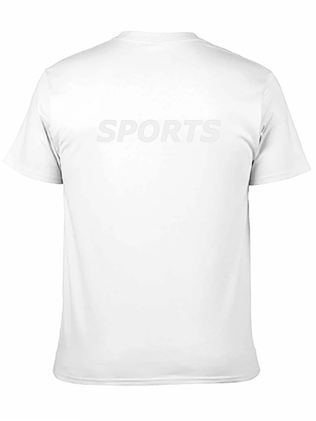 SPORTS Black Tee - Classic Style