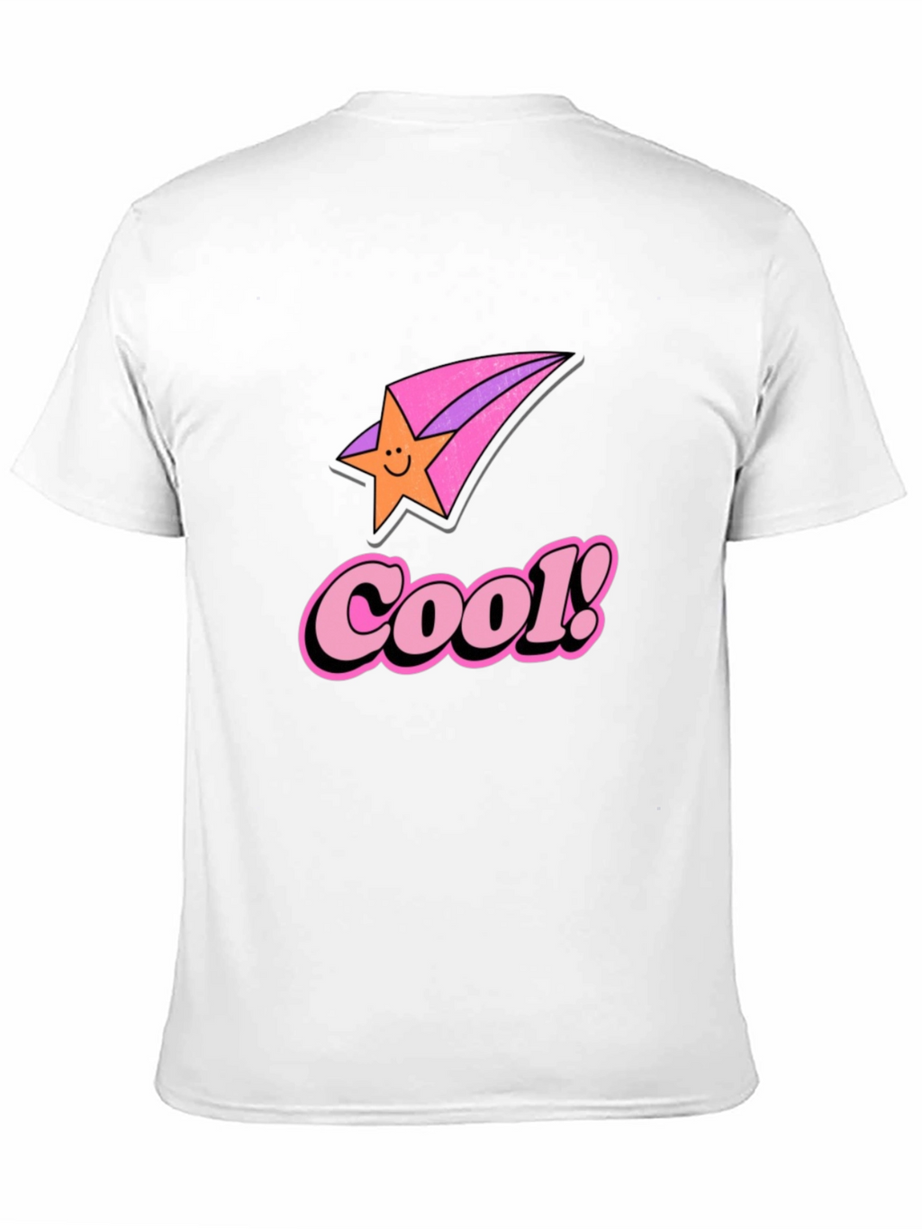 Cool Star Retro Black Graphic Tee