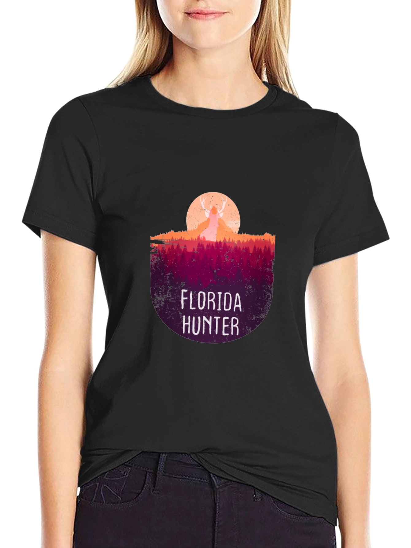 Florida Hunter Graphic Tee - Wildlife Design