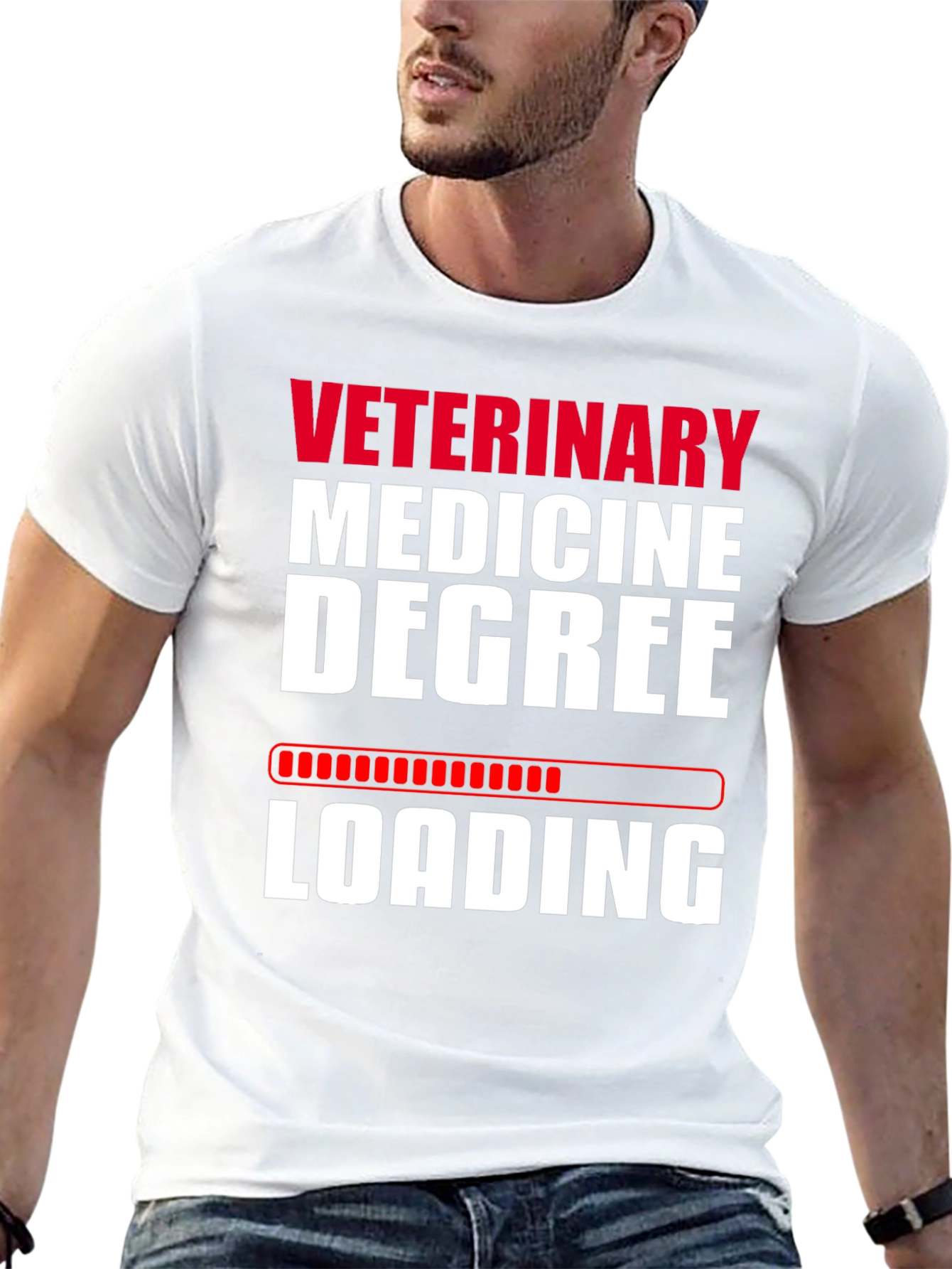 Veterinary Medicine Degree Loading T-Shirt