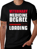 Veterinary Medicine Degree Loading T-Shirt