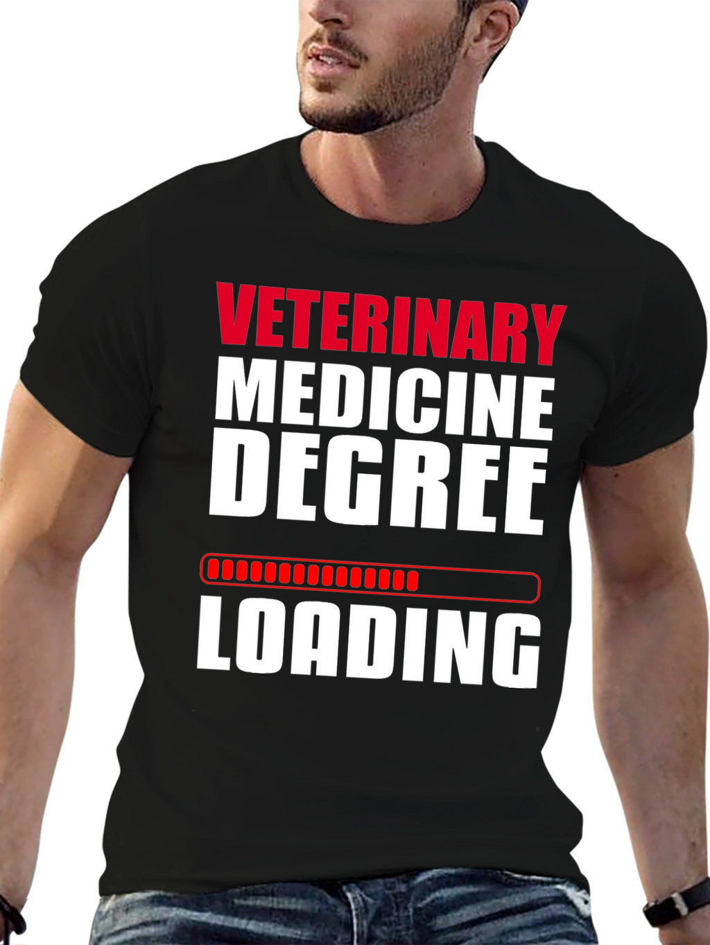 Veterinary Medicine Degree Loading T-Shirt
