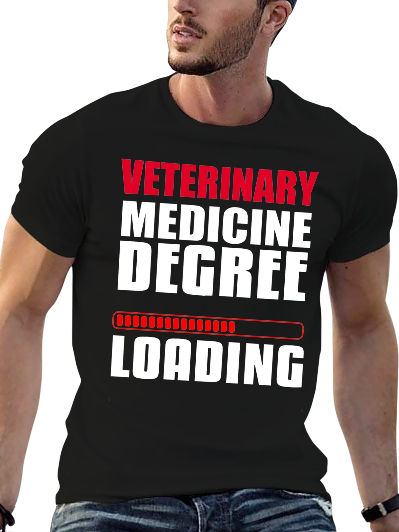Veterinary Medicine Degree Loading T-Shirt