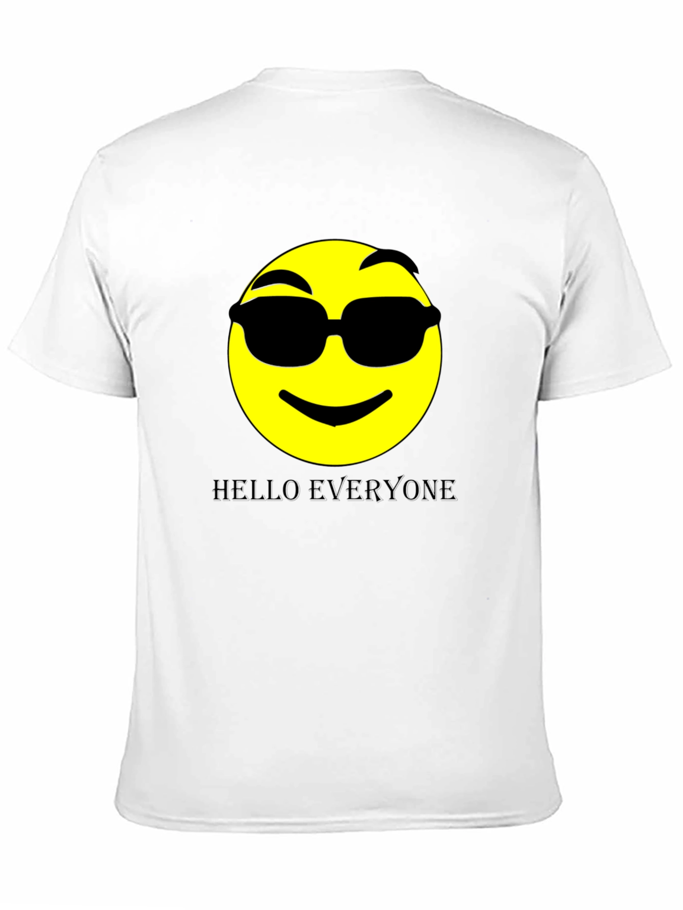 Cool Emoji Graphic Print Tee