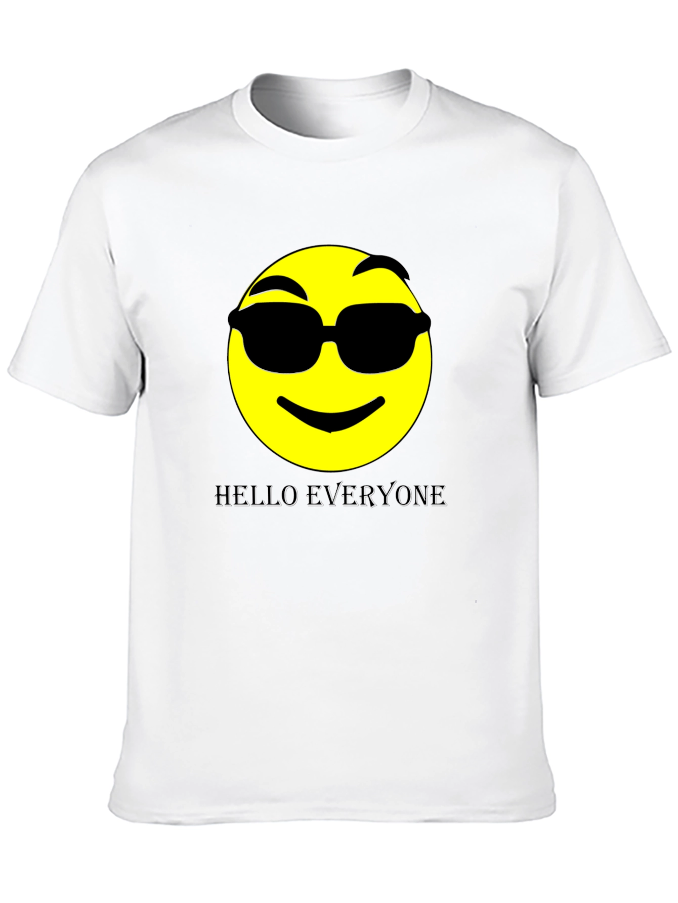 Cool Emoji Graphic Print Tee