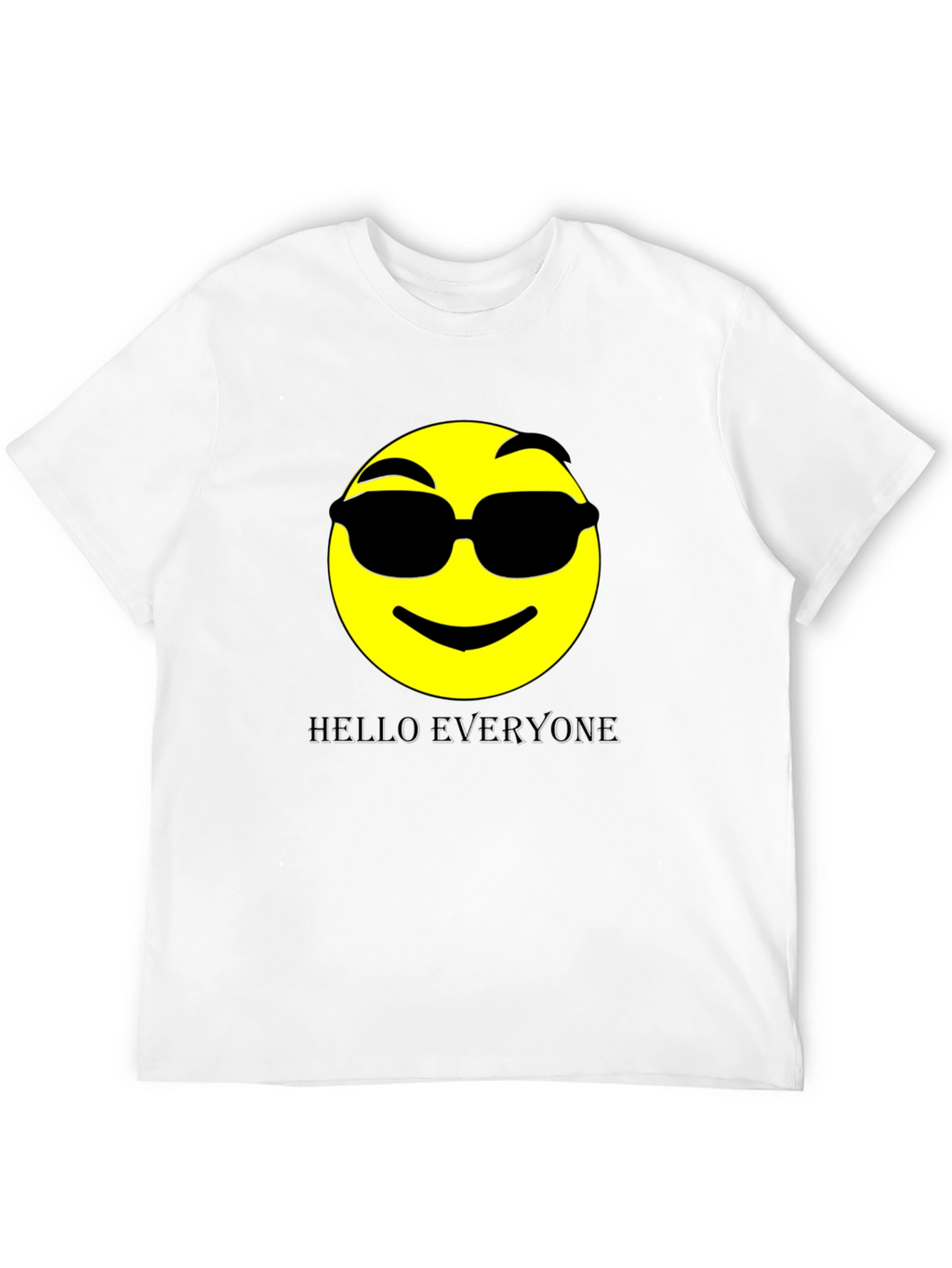 Cool Emoji Graphic Print Tee