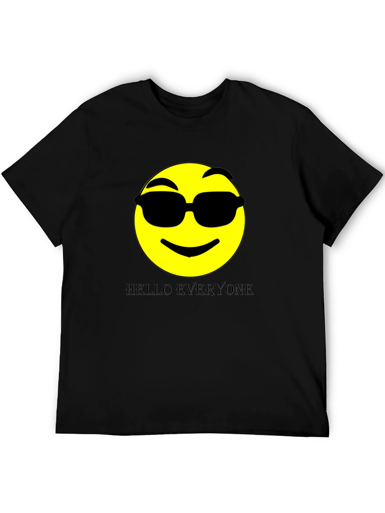 Cool Emoji Graphic Print Tee