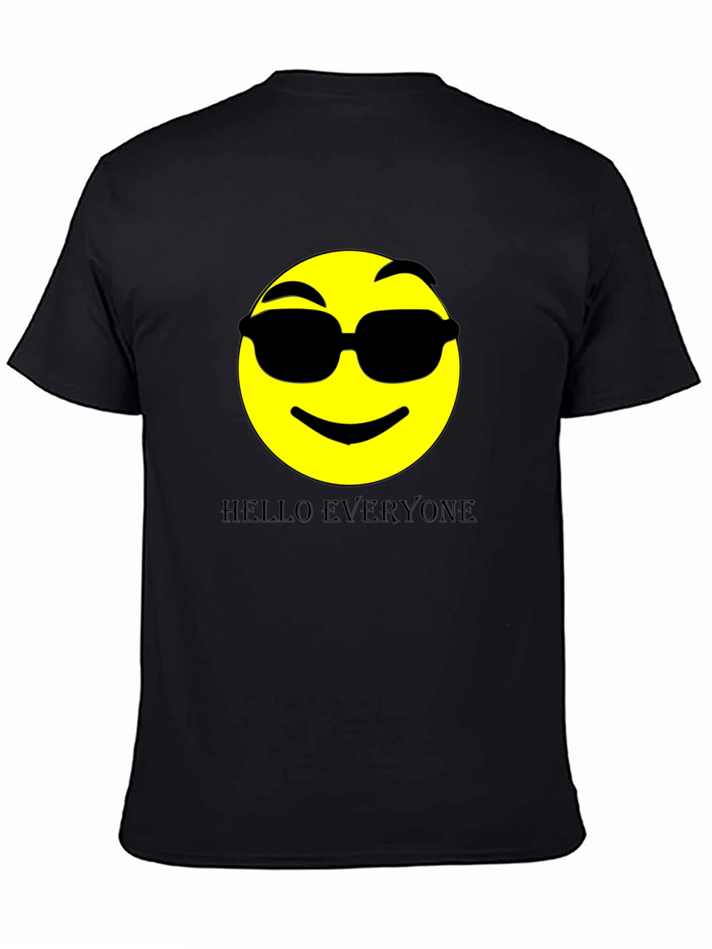 Cool Emoji Graphic Print Tee